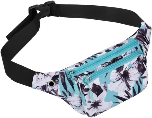HUA ANGEL Fanny Pack for Women & Men - Crossbody Waist Bag Lightweight Belt Bum Bag for Sports, Travel, Hiking, Everyday Use