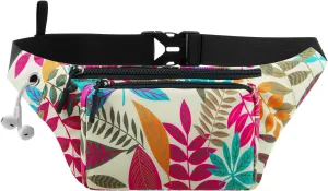 HUA ANGEL Fanny Pack for Women & Men - Crossbody Waist Bag Lightweight Belt Bum Bag for Sports, Travel, Hiking, Everyday Use
