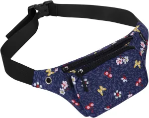 HUA ANGEL Fanny Pack for Women & Men - Crossbody Waist Bag Lightweight Belt Bum Bag for Sports, Travel, Hiking, Everyday Use