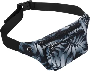 HUA ANGEL Fanny Pack for Women & Men - Crossbody Waist Bag Lightweight Belt Bum Bag for Sports, Travel, Hiking, Everyday Use