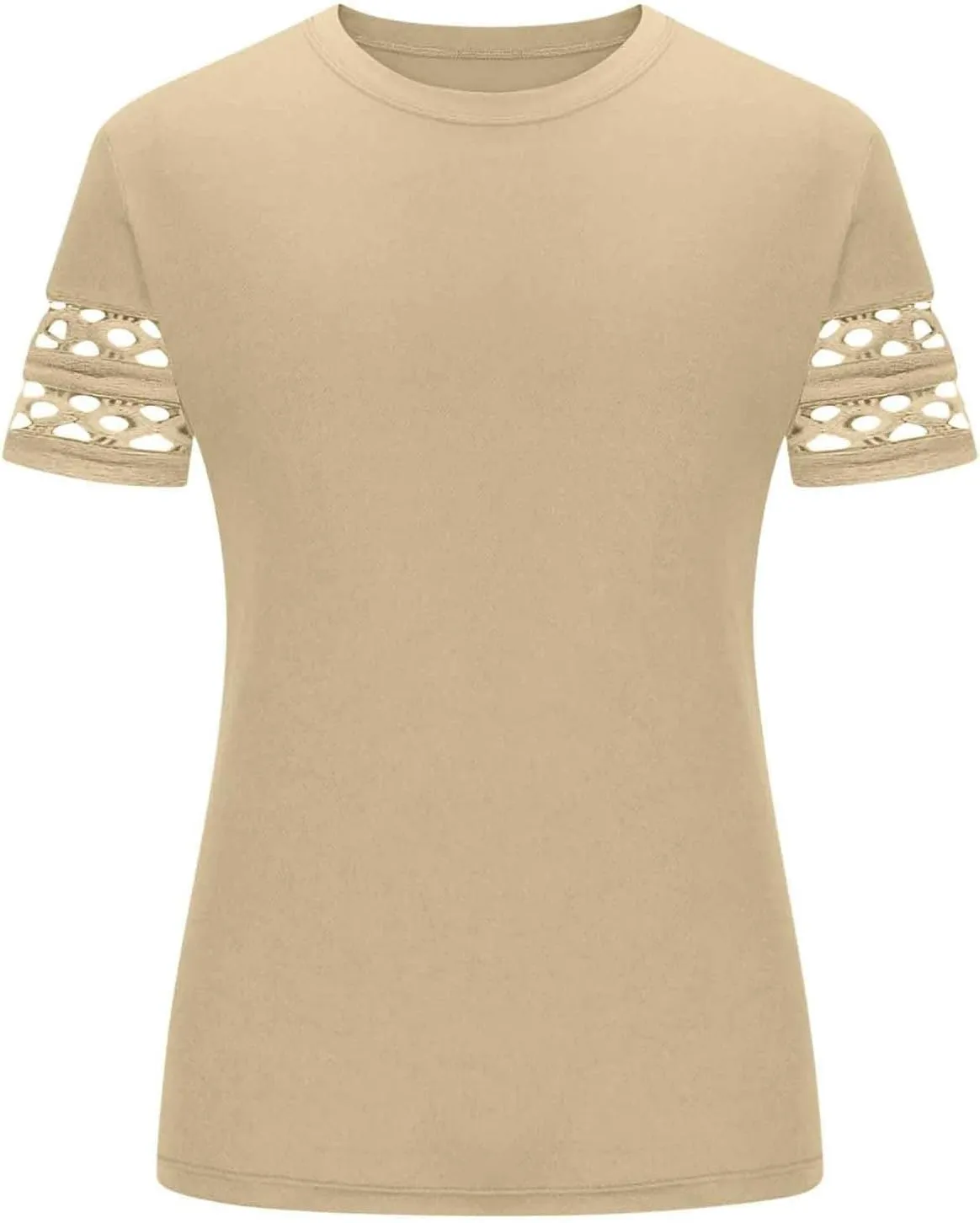 Hvyesh Womens Loose Fit Tshirts Short Sleeve Summer Tunic Tops for Women Trendy 2025 Comfy and Soft Tees