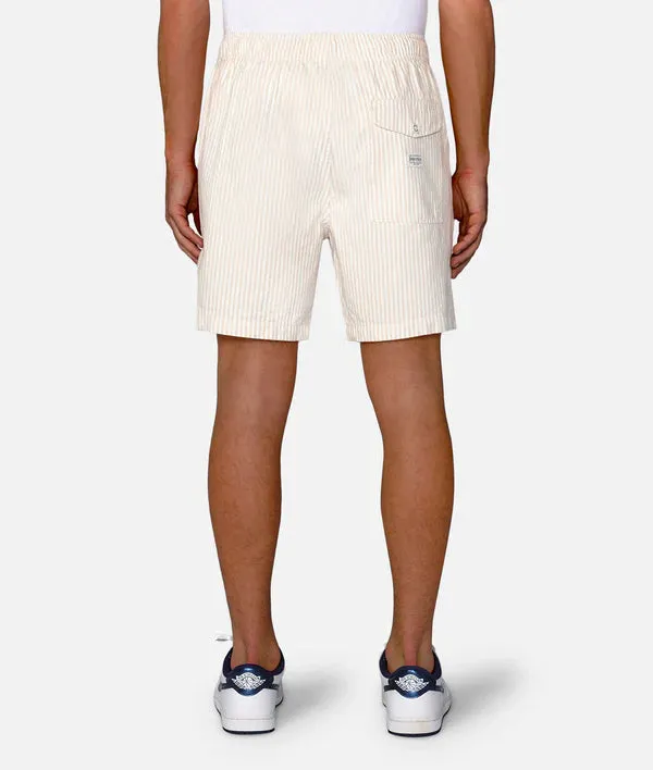Industrie - The New Southwest Short - Striped - Wheat & White