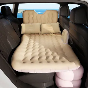 Inflatable Car Mattress w/ Pump & Pillows for SUV Camping - Weisshorn