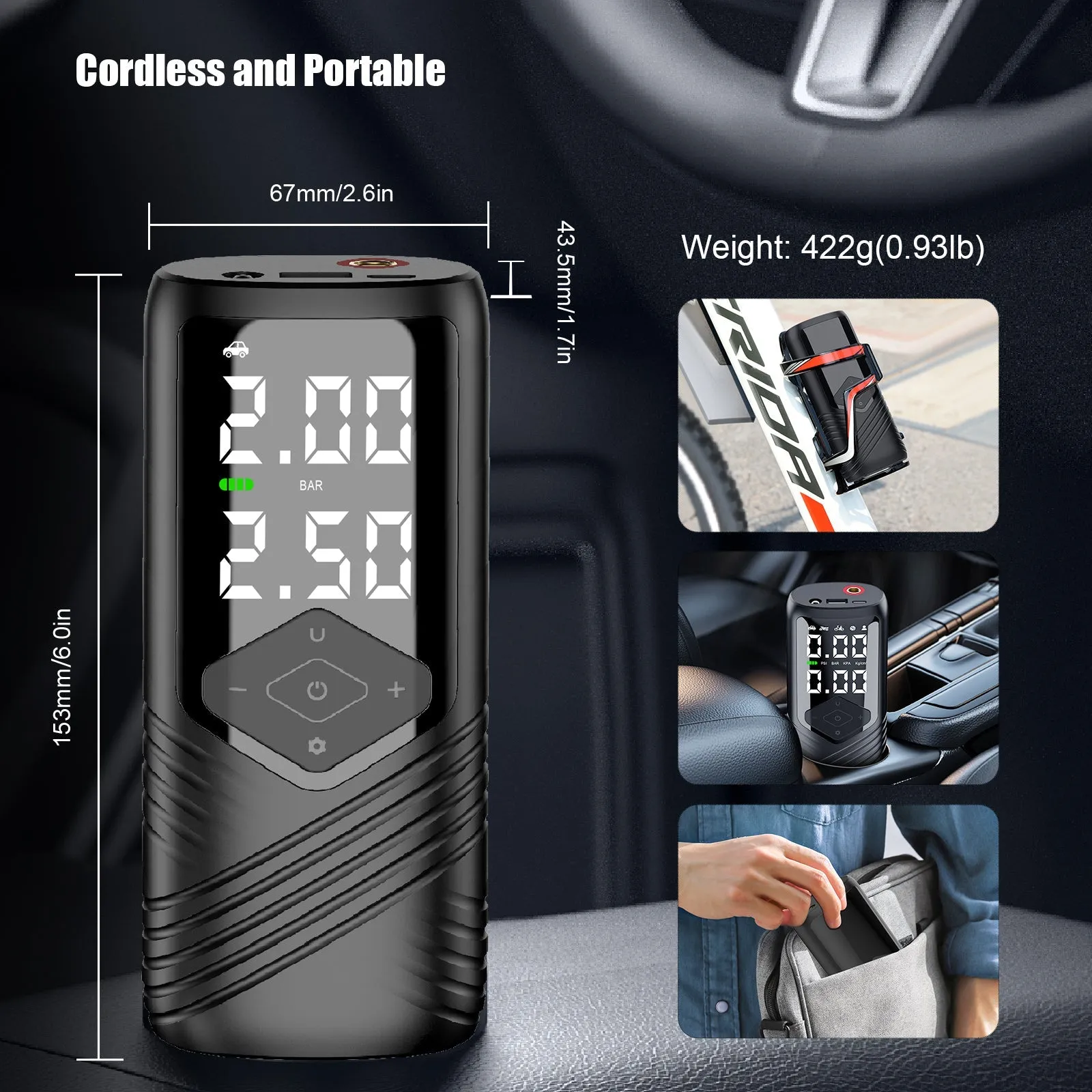 Intelligent Tire Pump for Tesla