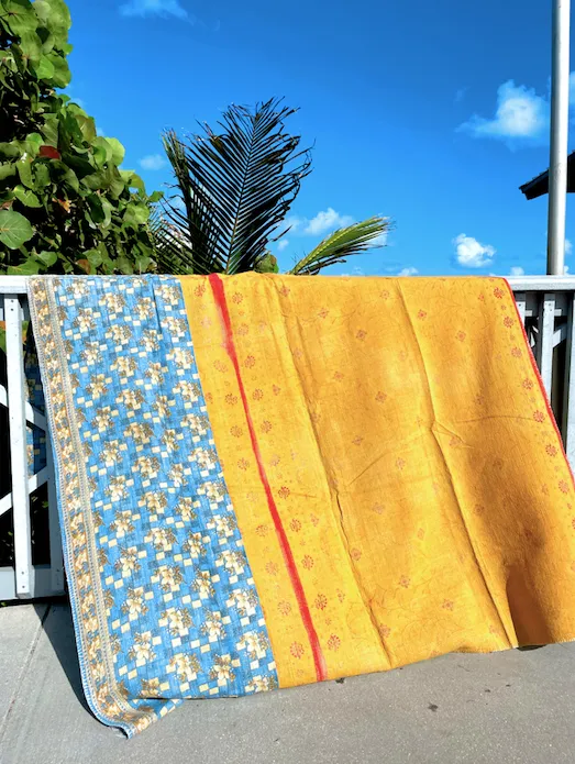 Kantha Quilt