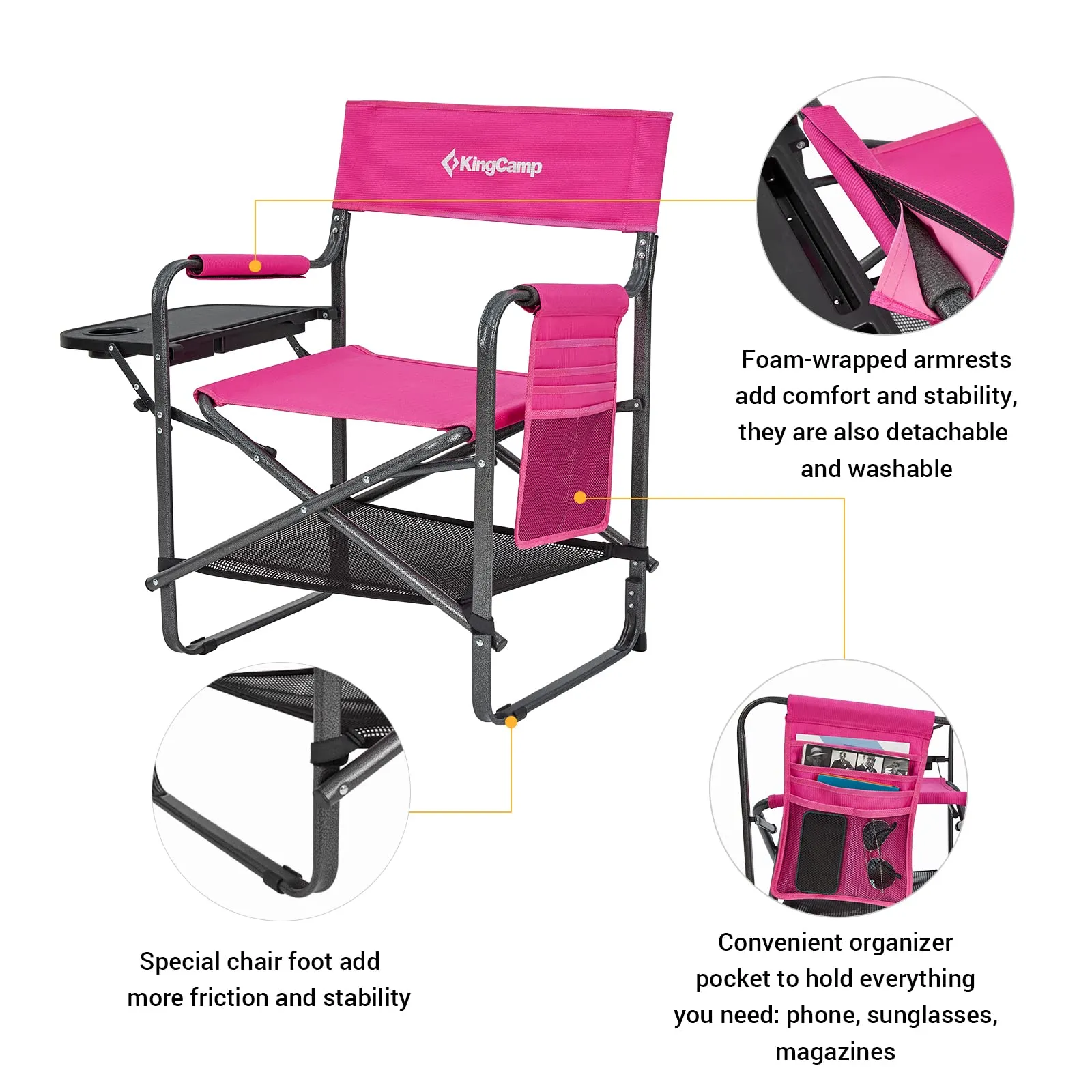 KingCamp Directors Heavy Duty Chair