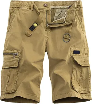 LCMTWX Men Shorts Color with Multi-Pocket and Fashion Summer Leisure Pants Overalls Men's Pants Dress Shorts for Men for