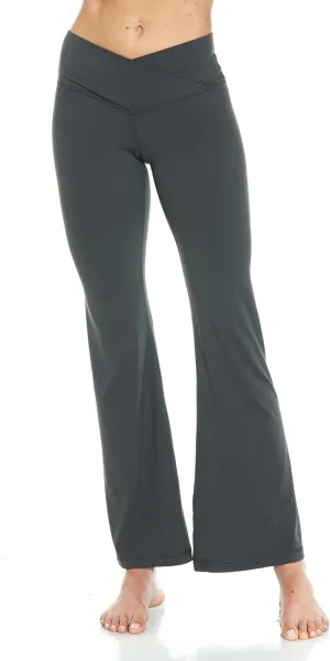 Leggings Depot Women's Fabluxe Flare Leggings Bootcut Wide Leg Yoga Pants for Workout, Yoga, Office