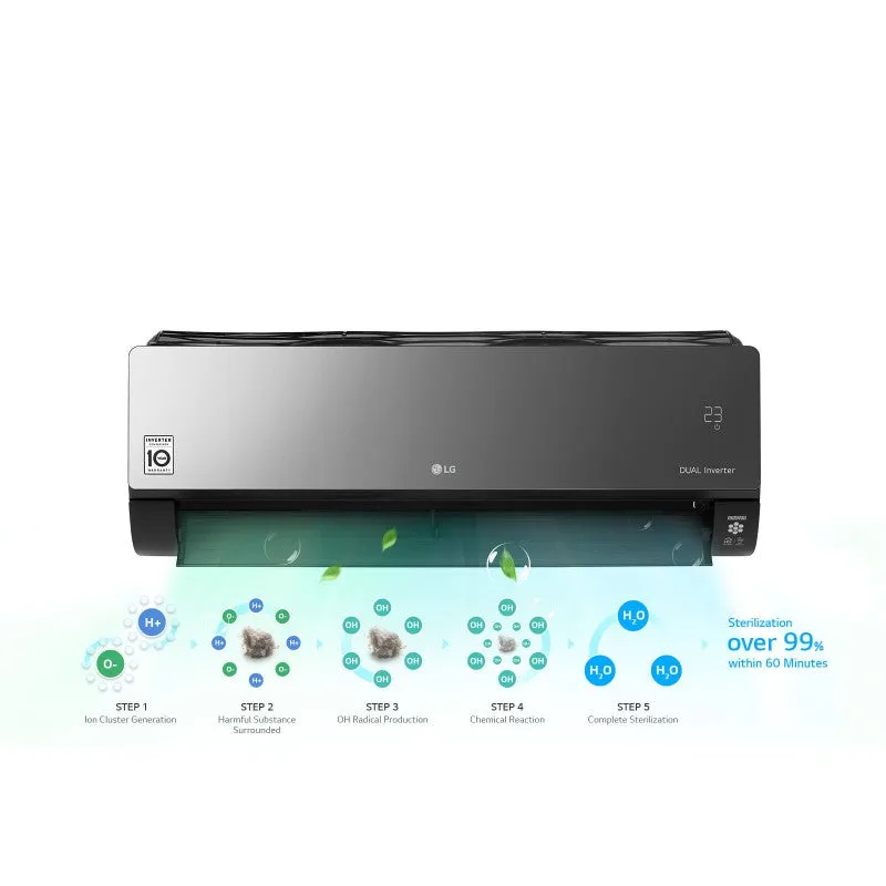 LG, ARTCOOL Inverter AC 18000 BTU, Energy Saving, Fast Cooling, Ampere Control