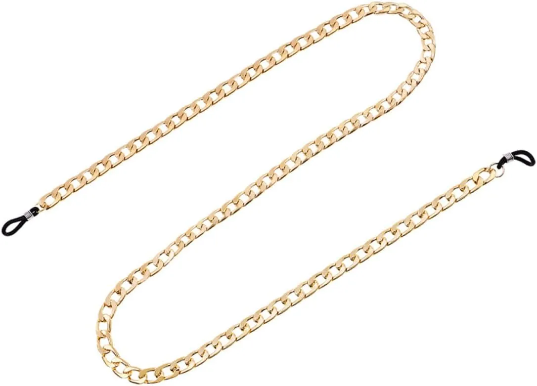 LIFKOME Fashion Eyeglass Chain Man Hip-hop Style Retainer Eyewear Strap for Sports and Decorative Accessory