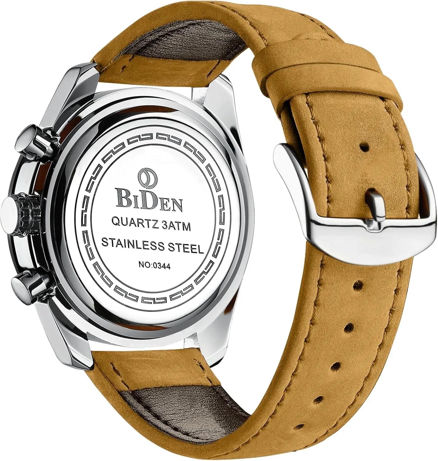 LN LENQIN Mens Watches Leather Watch Analog Quartz Watch for Men Luminous Luxury Fashion Business Casual 30M Waterproof Men's Wrist Watches with Date