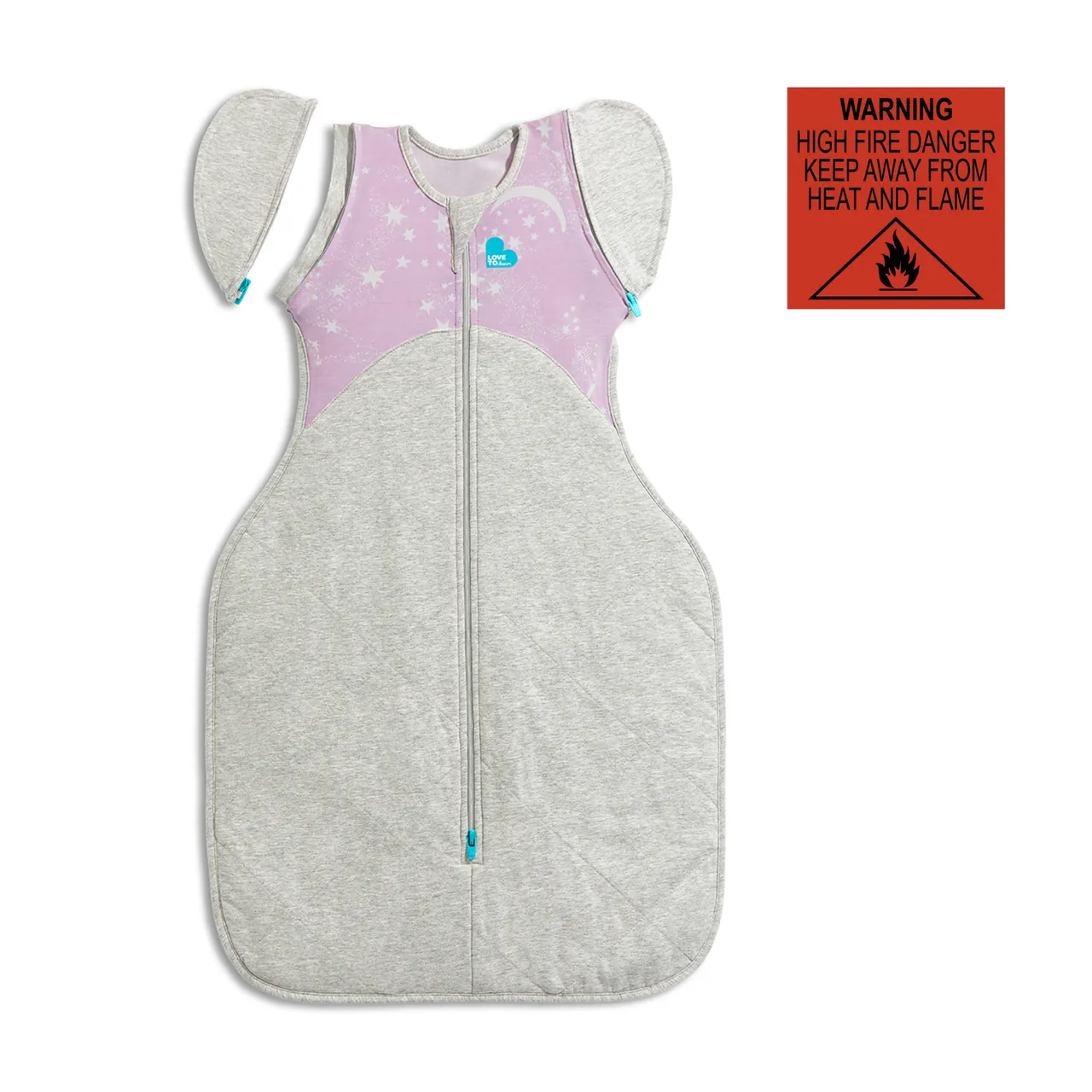 Love to Dream - Swaddle Up Transition Bag (50/50) WARM - Lilac