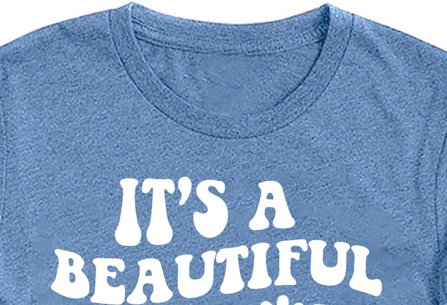 MAIHUN Women Teacher Life Shirt Teacher Gift Short Sleeve Shirts It s a Beautiful Day for Learning T-Shirt