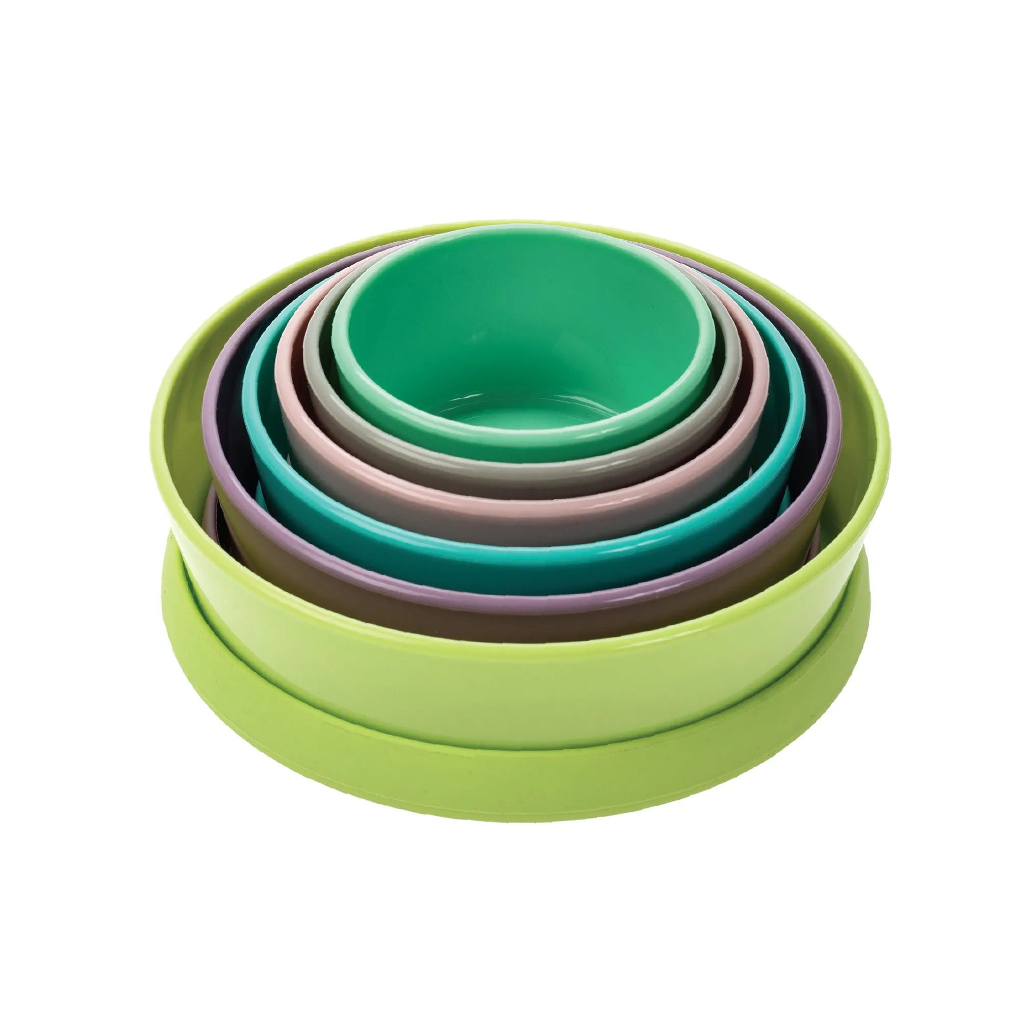 Melii Stacking & Nesting Food Storage Containers with Silicone Lids - 12 Piece Set for Kids, BPA Free, Dishwasher & Microwave Safe, Compact Storage, Versatile Sizes