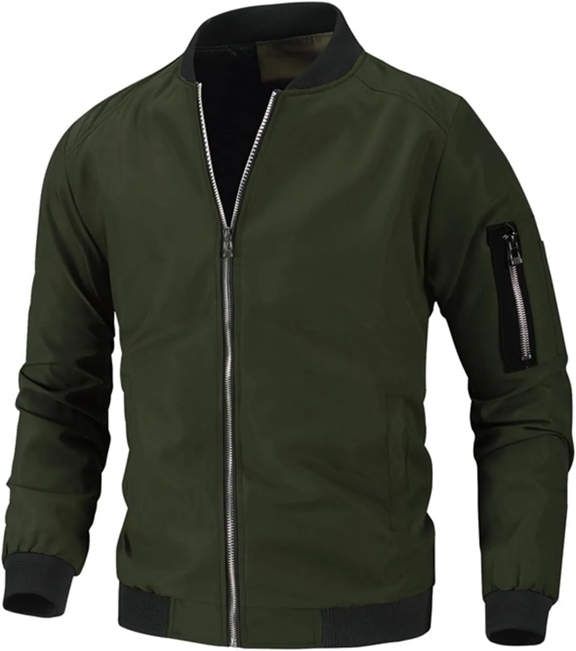 Men Jackets and Winter Fashion Casual Pocket Jacket Thick Coat Top Mens Lightweight Rain Jacket Rain Coat Mens