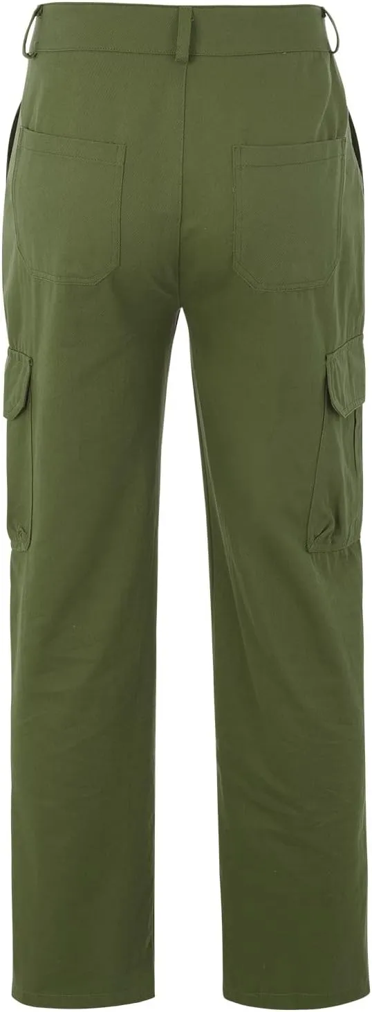 Mens Pants Casual Relaxed Fit Cargo Pants for Men,Men's Causal Cargo Pants Baggy Joggers with Pockets Hiking Pants