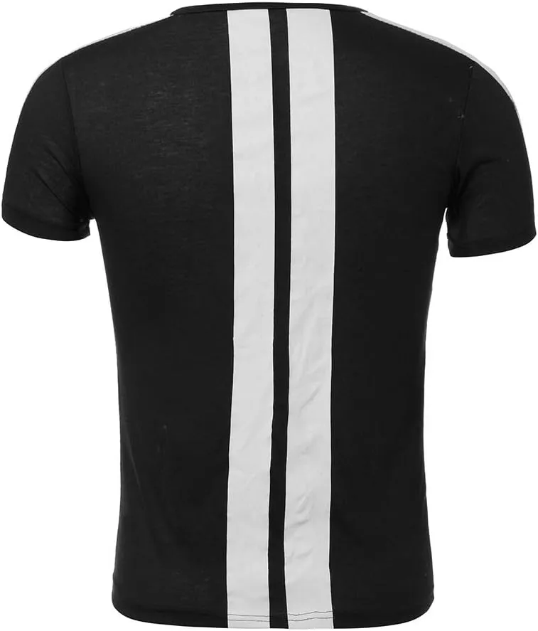 Mens Short Sets 2 Piece Outfits Summer Short Sleeve Shirts and Shorts Gym Workout T Shirt Beach Shorts Tracksuit