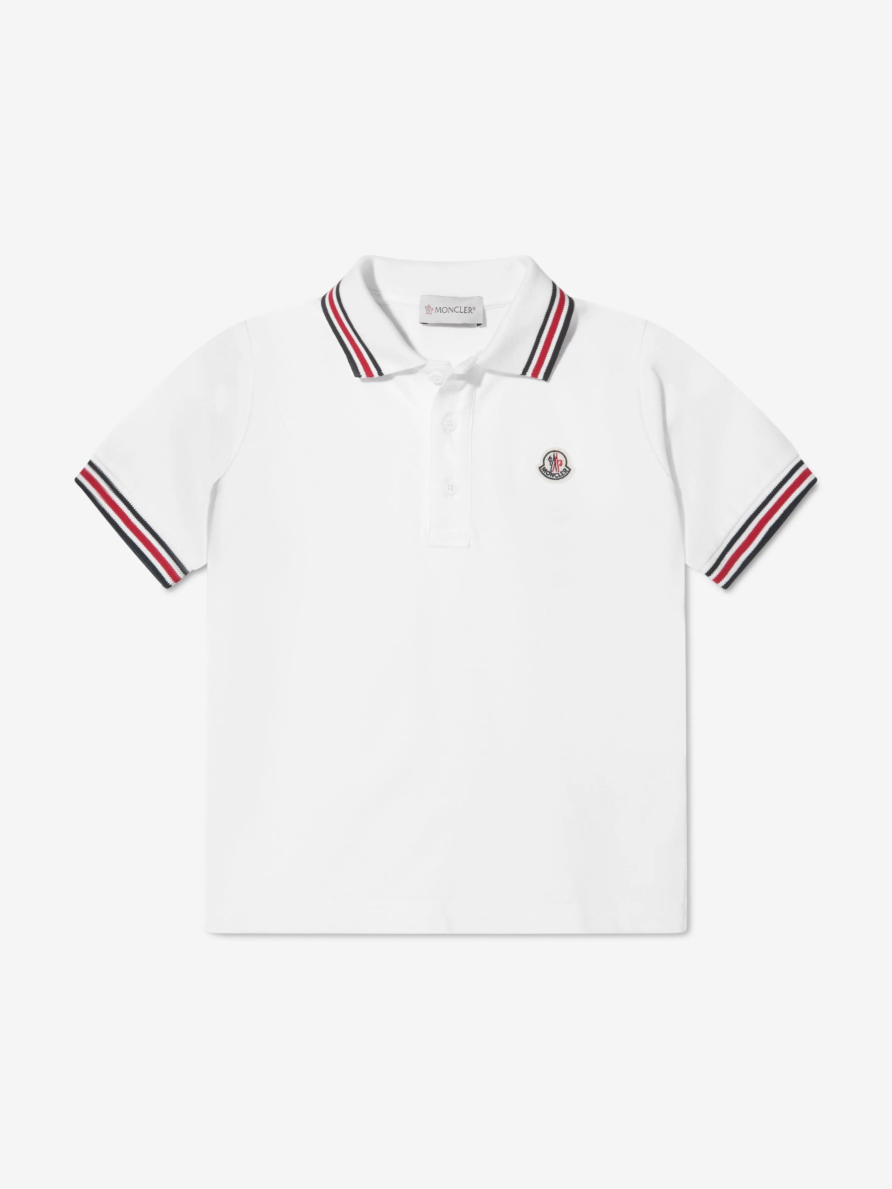 Moncler Enfant Boys Polo Shirt And Shorts in Red