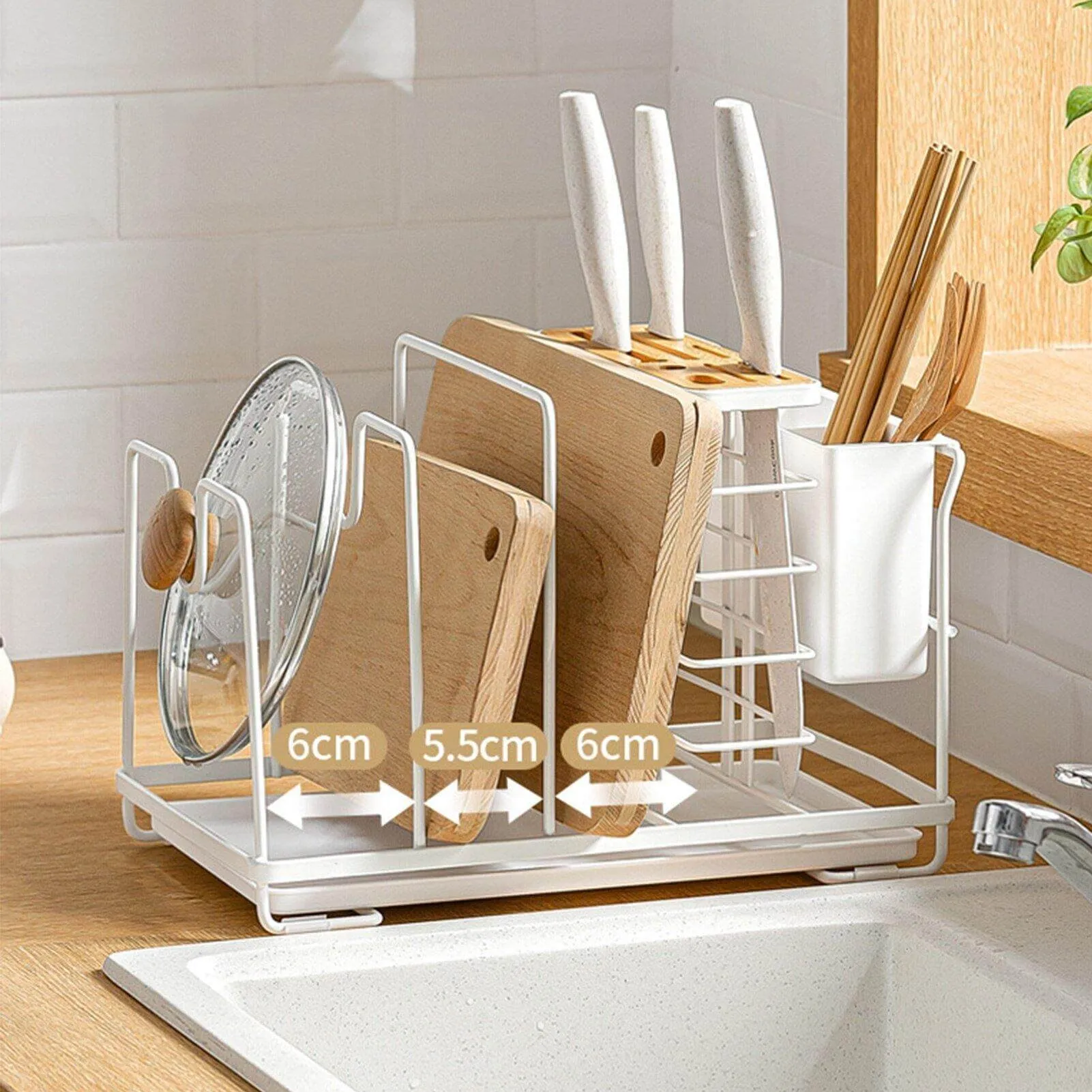Multifunctional Kitchen Utensil Storage Holder