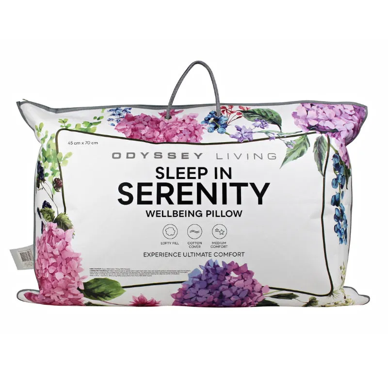 Odyssey Living Sleep In Serenity Wellbeing Pillow