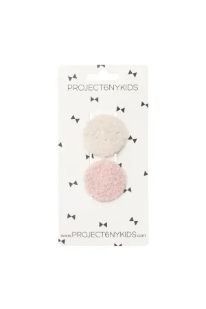 Olly Rounds Set of 2 - Blush and Ivory