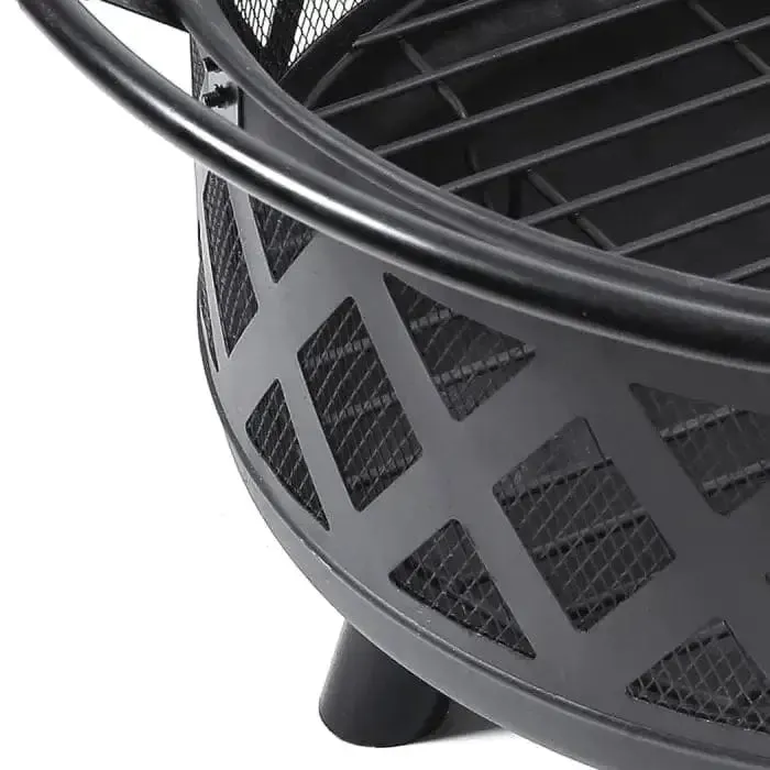 Outdoor Fire Pit and BBQ