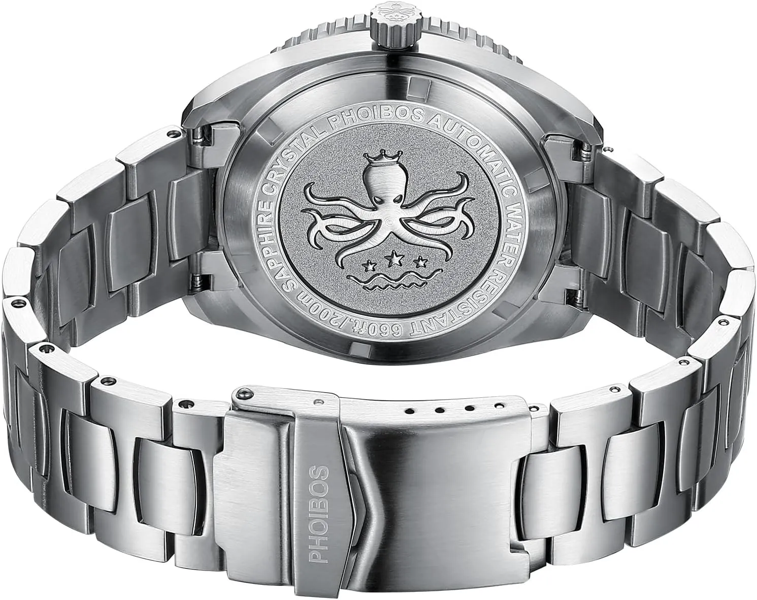 PHOIBOS Reef Master Men's Automatic Diver Watch 200M Water Resistant PY047