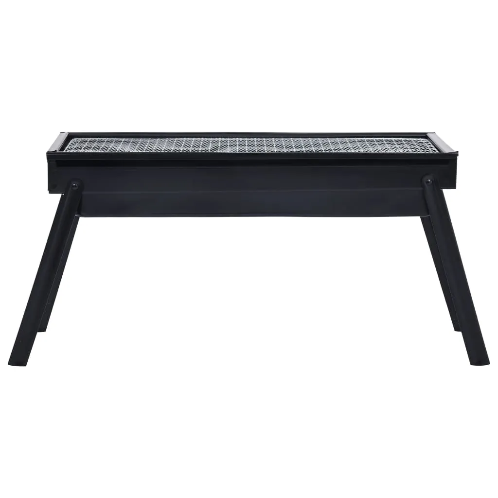 Portable Camping BBQ Grill Steel 60x22.5x33 cm
