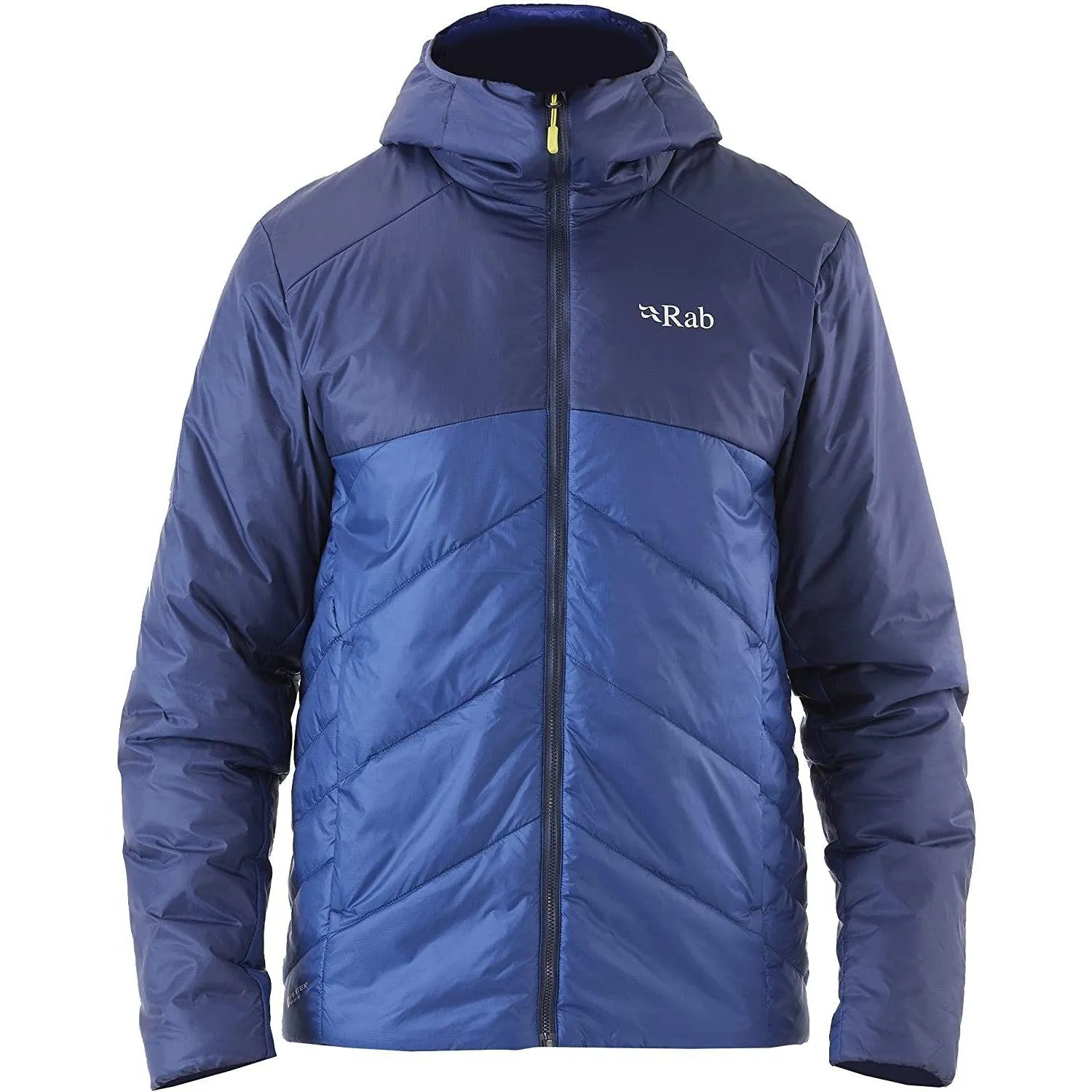 Rab Men's Xenon 2.0 Synthetic Insulated Hooded Jacket for Hiking, Climbing, and Skiing