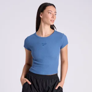 Ribbed Tee East Coast Blue