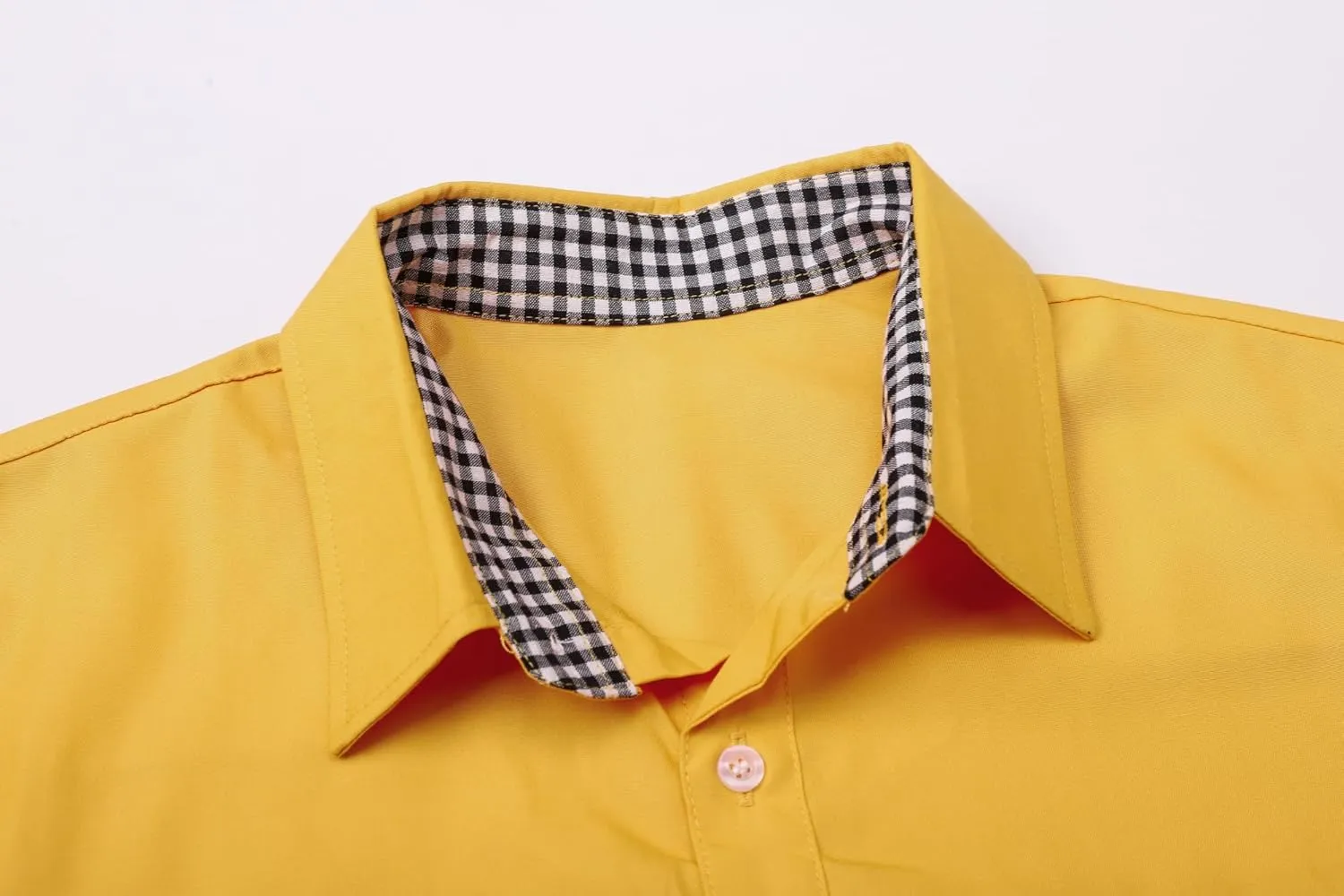 SANGTREE Mens and Boys Casual Short Sleeve Button Down Shirts with Two Pockets, US 12 Months - Adult 2XL