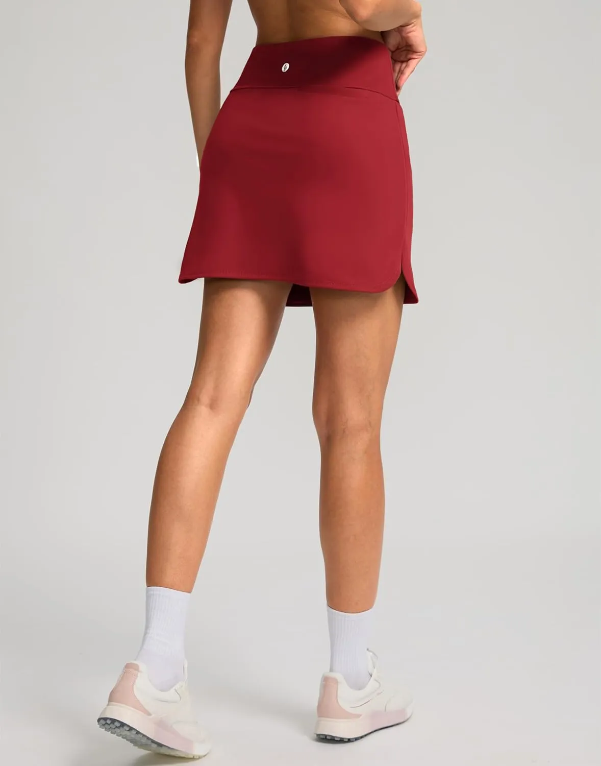 SANTINY Women's Golf Skirts Skorts High Waisted Tennis Skirt Athletic Workout Casual Skorts for Woman with Short Pockets