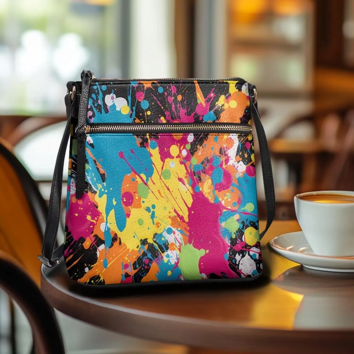 Satchel Bags for Women Crossbody Women Shoulder Bag Stylish Sling Bag Large Purse PU Leather Handbag