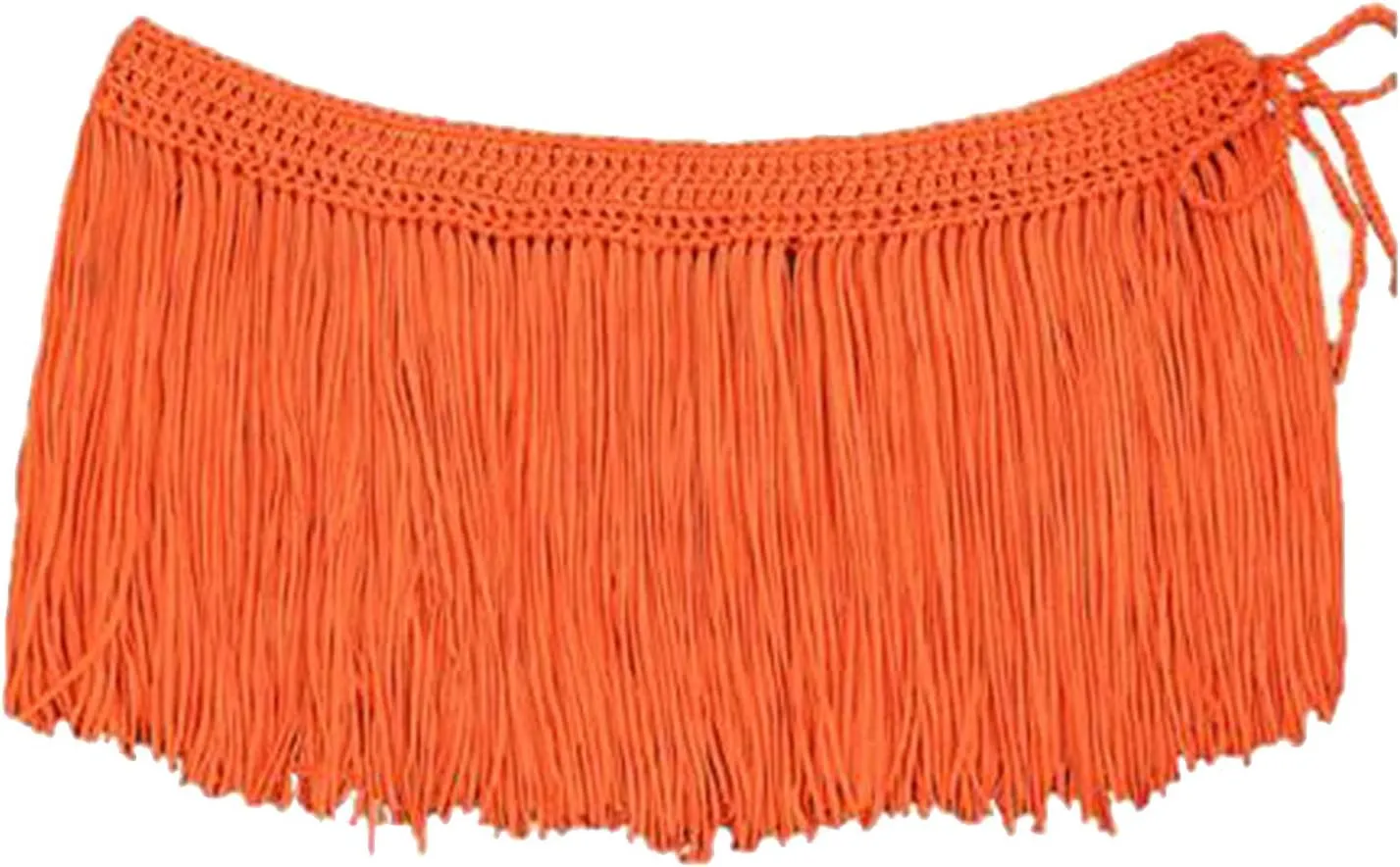 Sexy Beach Handmade Crochet Bikini Net Fishnet Mini Skirt, Summer High Waist Hollow Out Cool