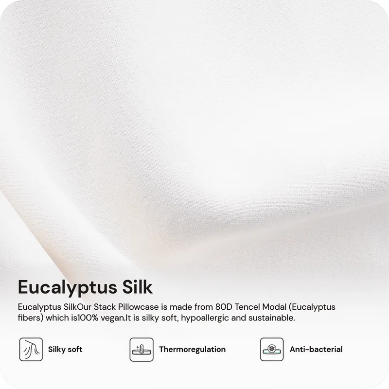 SHENGXI Stack Pillow with Dual Layers, Adjustable Height, and Suitable for All Sleeping Positions