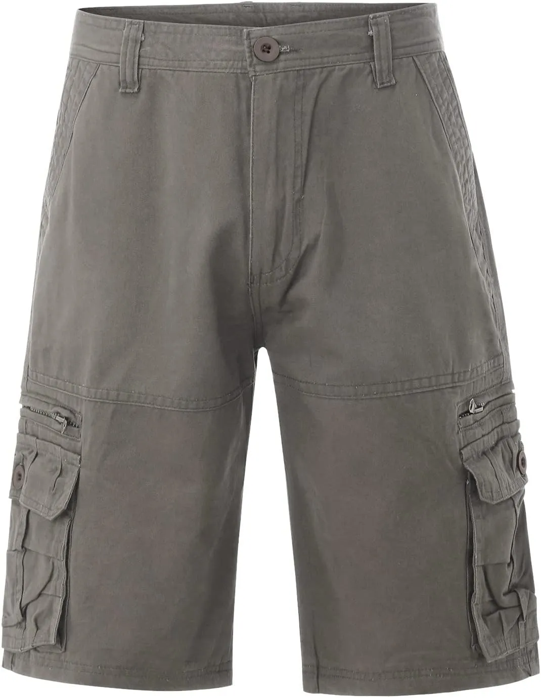 Shorts Men Multi-Pocket and Pants Leisure Color Fashion Men's Solid Summer Men's Pants Black Shorts Men Mens Cargo