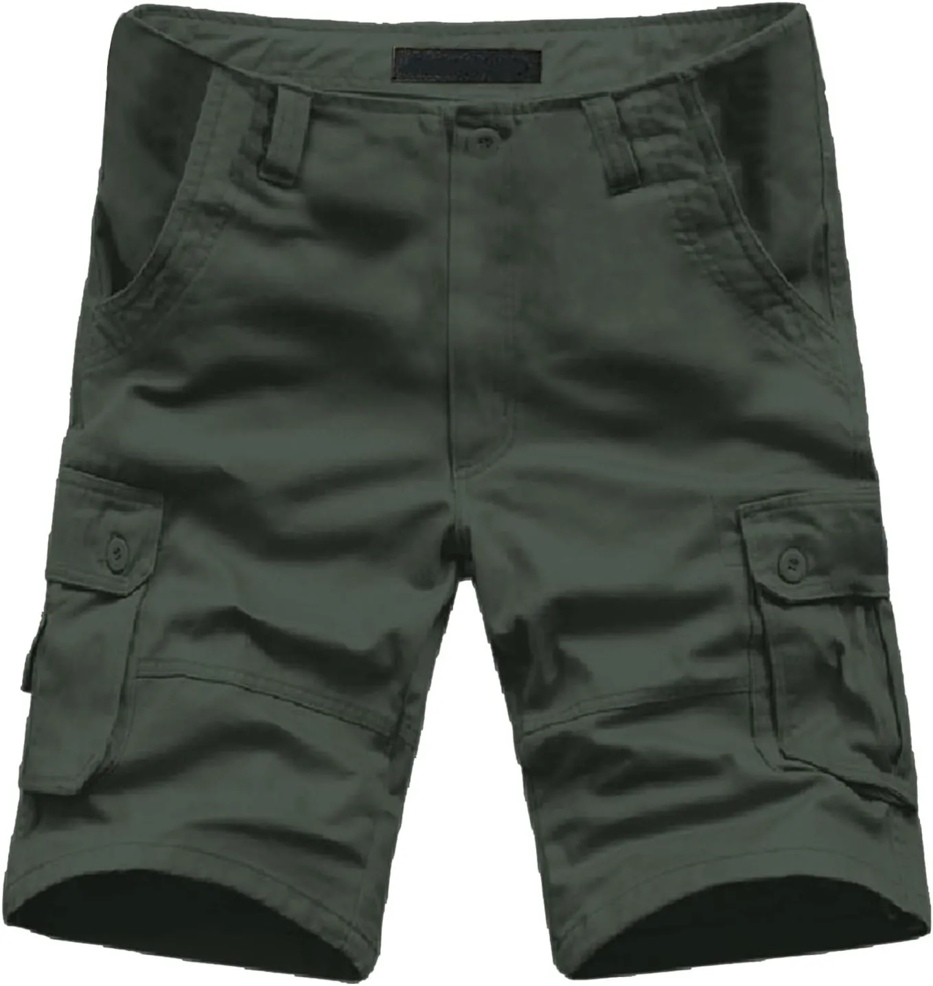 Shorts Men Multi-Pocket and Pants Leisure Color Fashion Men's Solid Summer Men's Pants Black Shorts Men Mens Cargo