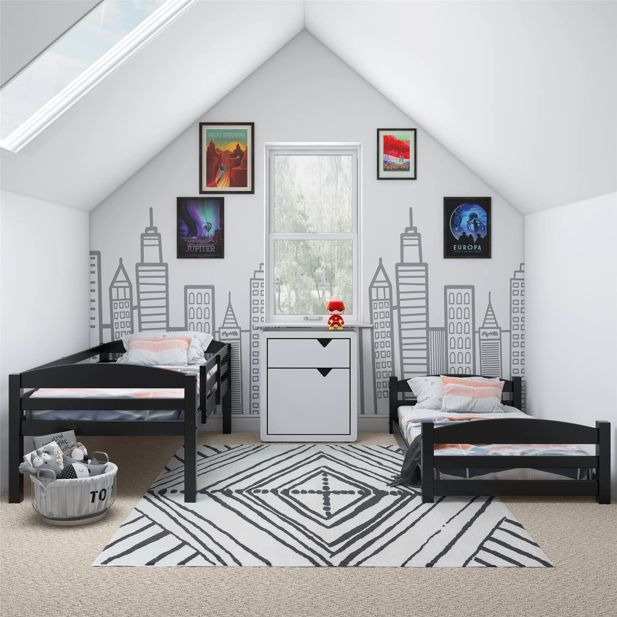 Sierra Low Wood Bunk Bed
