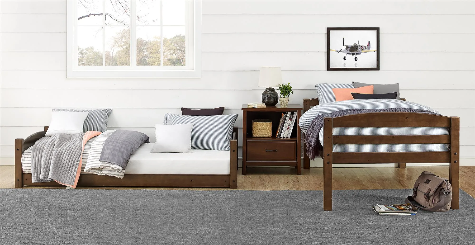 Sierra Low Wood Bunk Bed