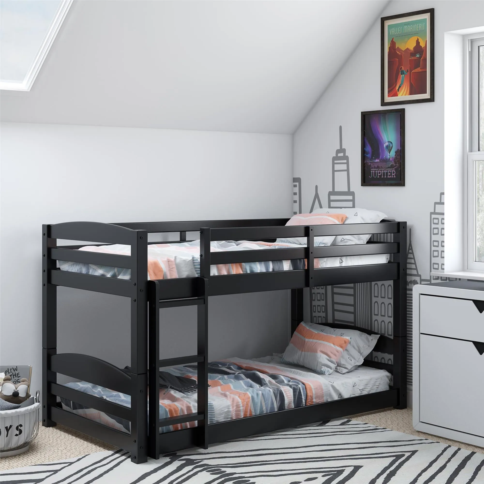 Sierra Low Wood Bunk Bed