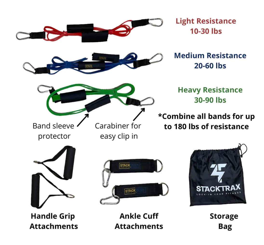 StackTrax Resistance Band Set