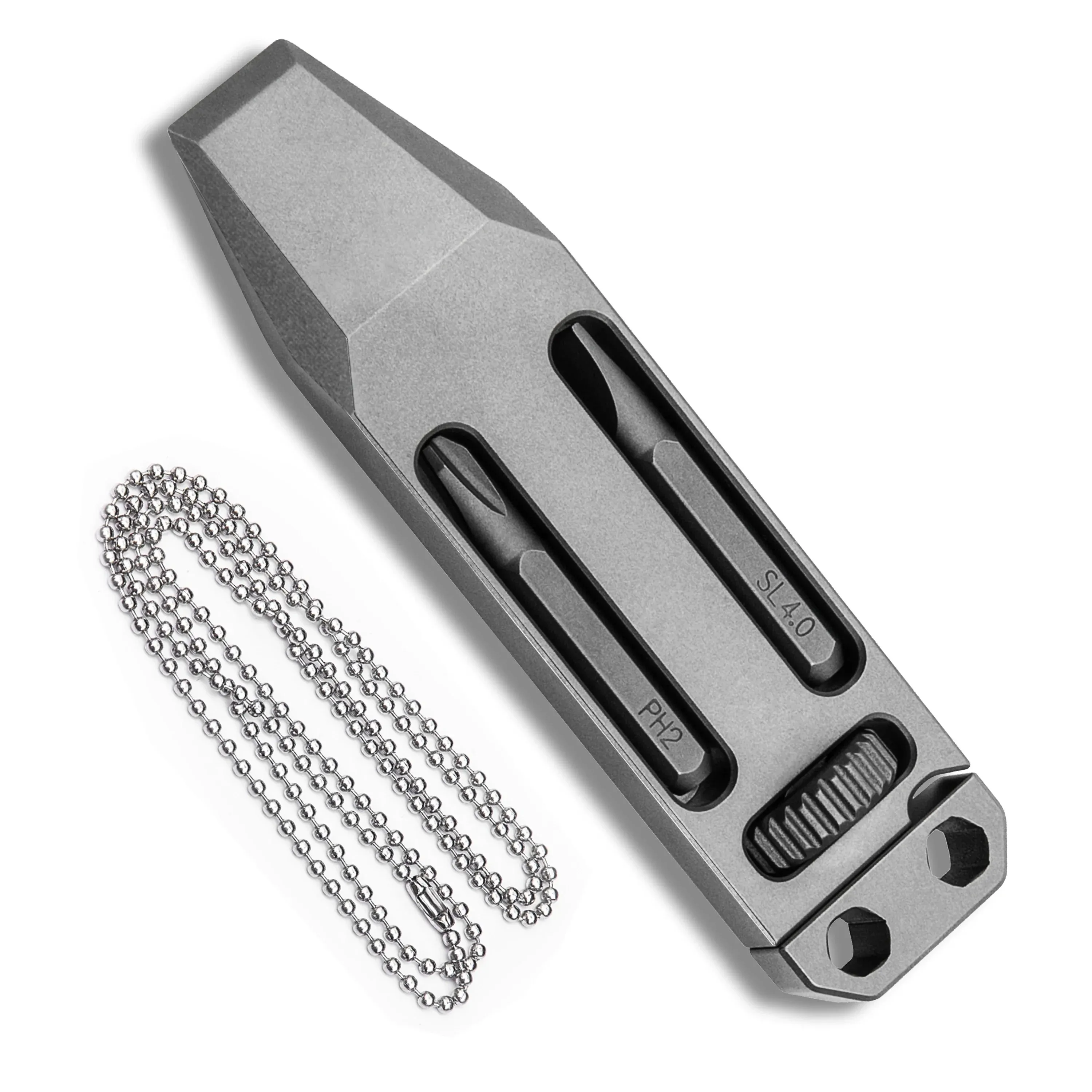 Titanium Alloy Versatile Telescopic Camping EDC Multitool - Lightweight, Durable, and Multi-functional Outdoor Essential