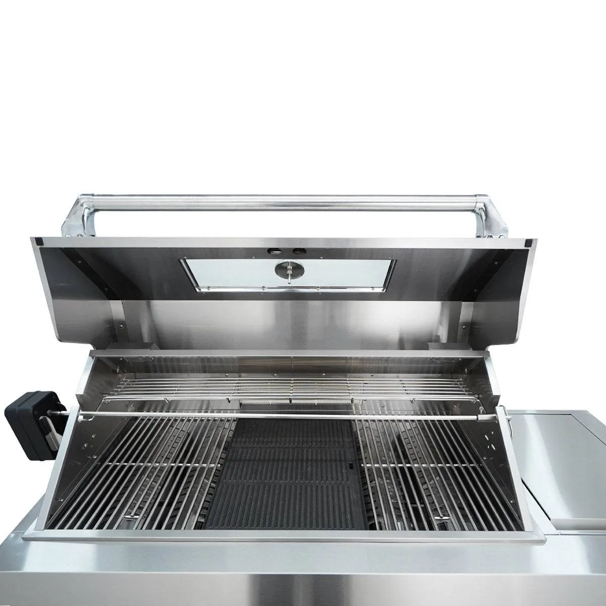 TMG Industrial Stainless Steel Outdoor Kitchen, 6 Main Burners, Rear Burner, Side Burner, Integrated Sink & Refrigerator, CSA/CE Certified, TMG-LKS08