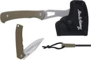 Uncle Henry 3 Piece Axe and Folding Knife Combo