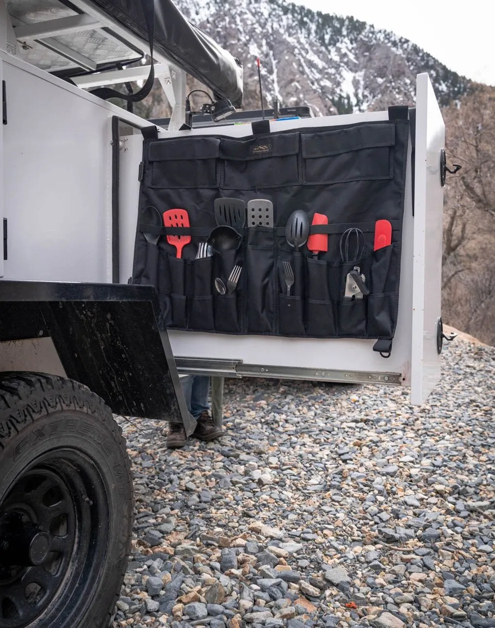 Utensil Organizer For Vehicles