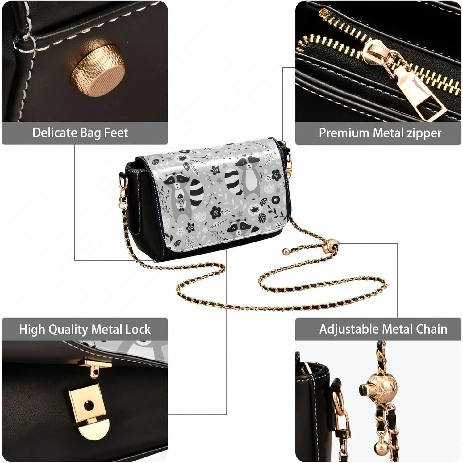 Valentine's Day Red Heart Women Shoulder Leather Bags Waterproof Women Crossbody Purse Medium Handbag with Strap