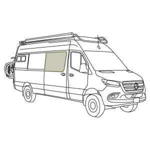 VanEssential Sliding Door Window Cover