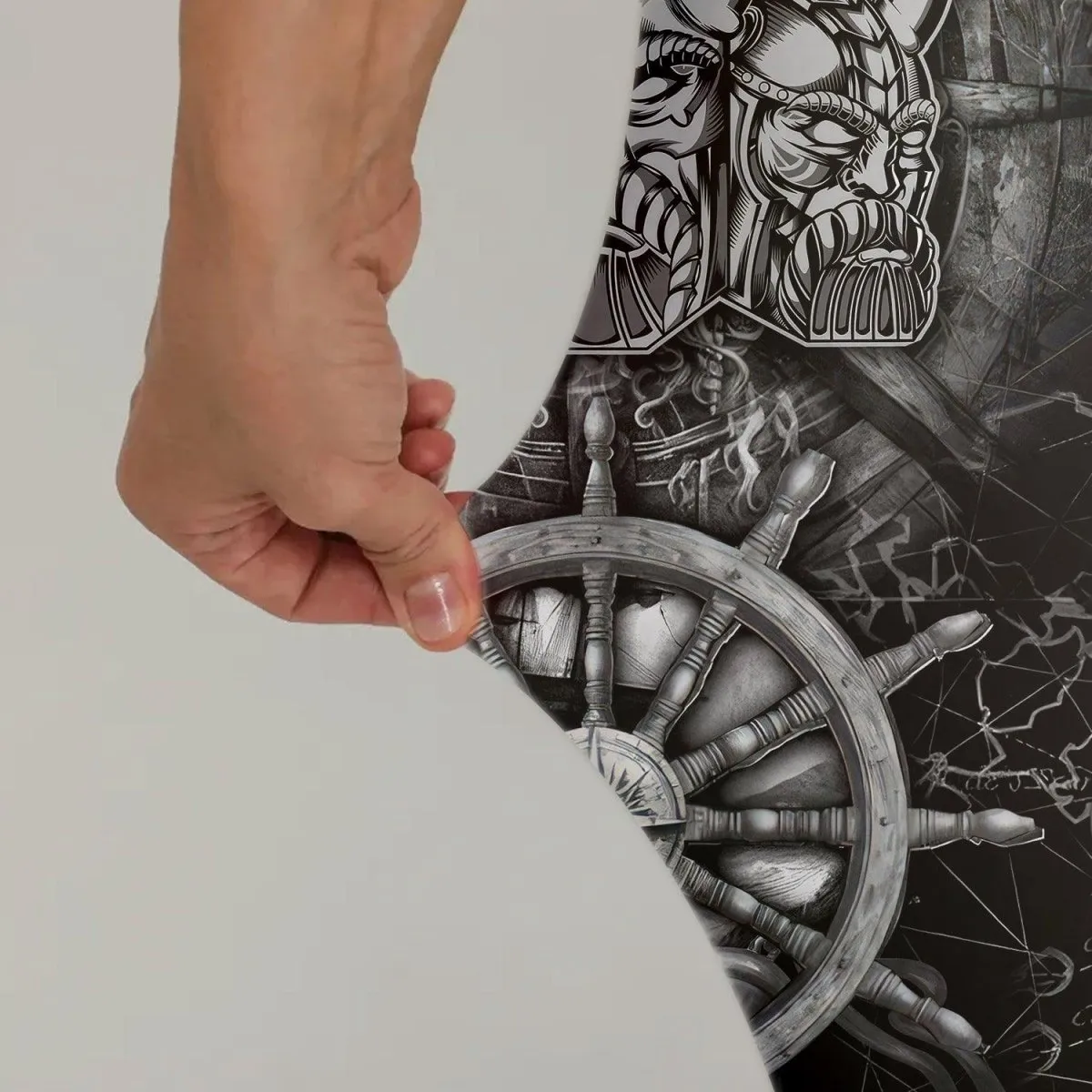 Viking Pirate Ship Leggings