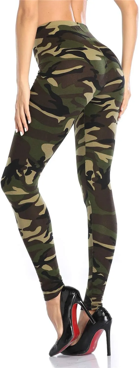 VOGUEMAX Womens Ankle Length Leggings Buttery Soft High Waisted Stretch Basic Solid Full Length Leggings Pants