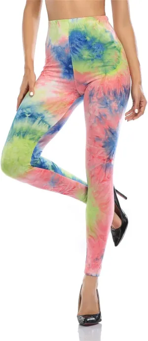 VOGUEMAX Womens Ankle Length Leggings Buttery Soft High Waisted Stretch Basic Solid Full Length Leggings Pants